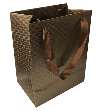 Sac-publicitaire-papier-luxe-impression-offset-embossage-ruban-embout-metal
