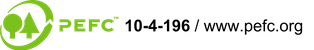Logo.PEFC-sac-publicitaire-avec-identifiant-immatriculation-diffuseur-sous-charte-environnementale-de-produit-papetier